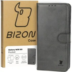 Kup Bizon Case Pocket Samsung Galaxy M35 5G negru - BIZ6471 - {ean13} - Sklep Home Screen