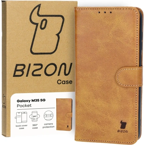 Kup Bizon Case Pocket Samsung Galaxy M35 5G maro - BIZ6474 - {ean13} - Sklep Home Screen