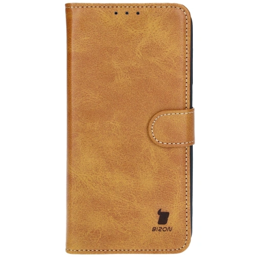 Kup Etui z klapką Bizon Case Pocket do Samsung Galaxy M35 5G brązowe - BIZ6474 - {ean13} - Sklep Home Screen