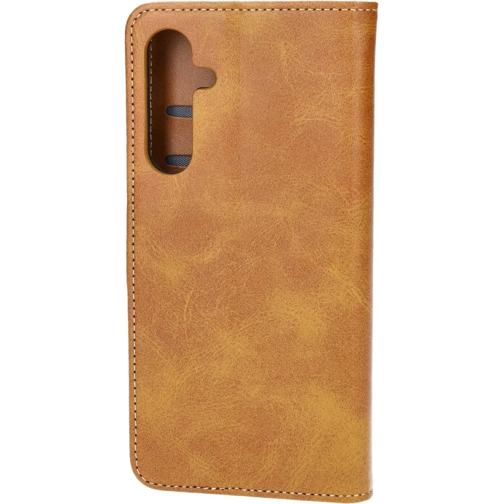 Etui z klapką Bizon Case Pocket do Samsung Galaxy M35 5G brązowe