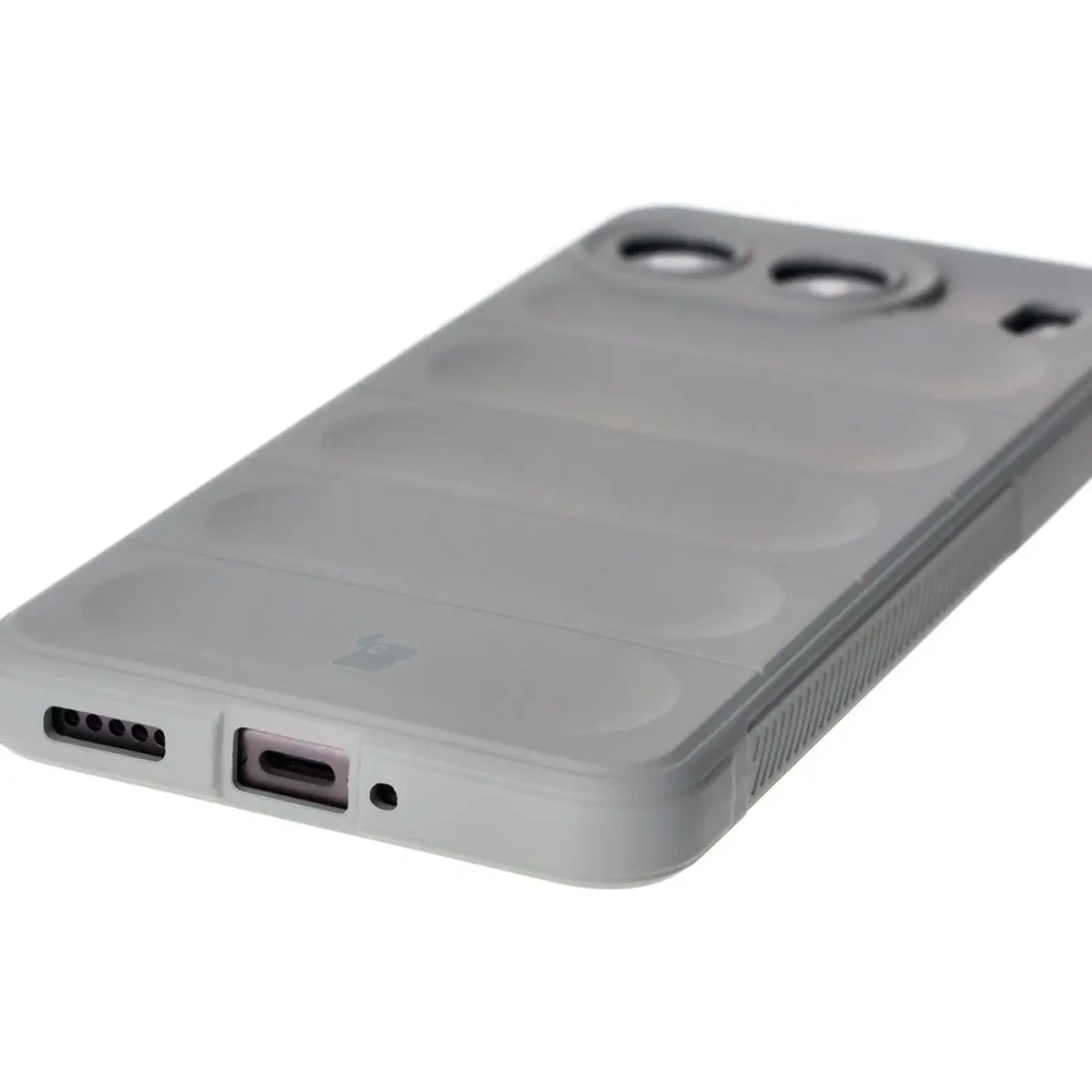 Pancerne etui Bizon Case Tur do OnePlus Nord 4 jasnoszare