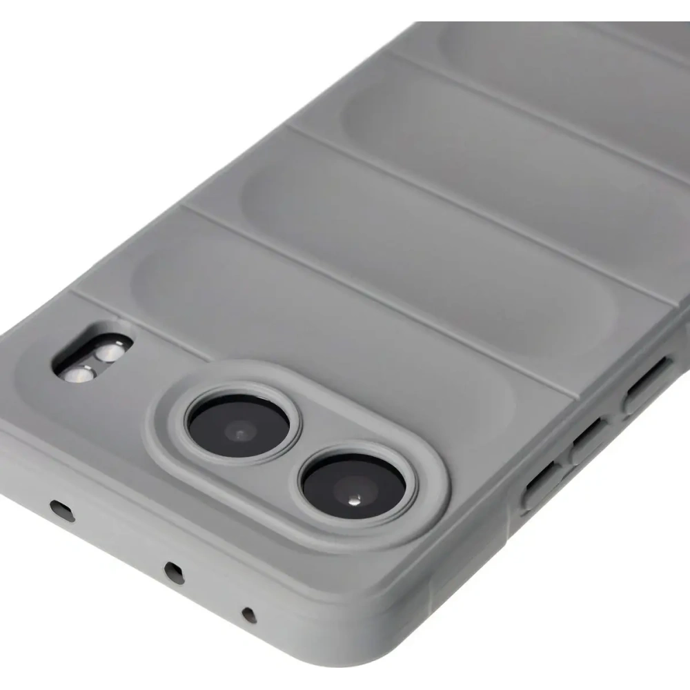 Pancerne etui Bizon Case Tur do OnePlus Nord 4 jasnoszare