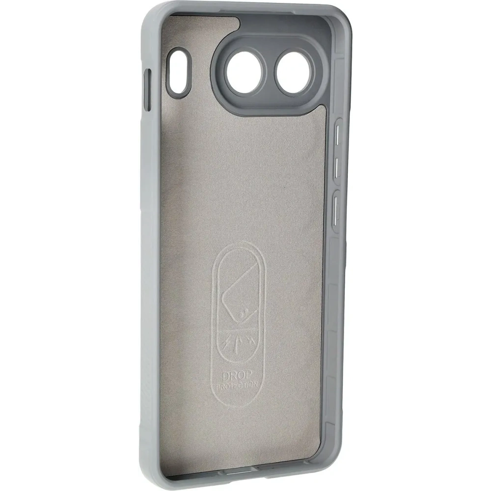 Pancerne etui Bizon Case Tur do OnePlus Nord 4 jasnoszare