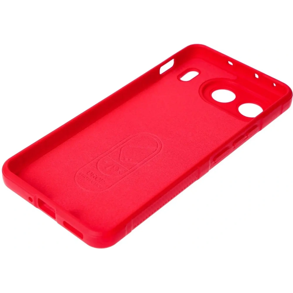 Pancerne etui Bizon Case Tur do OnePlus Nord 4 czerwone