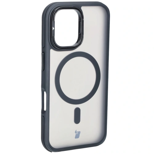 Buy Bizon Case Eclipse Apple iPhone 16 smoky with a black frame - BIZ6481 - {ean13} - Home Screen Store Europe