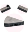 Kup Etui s podstavcem a magnetickým kroužkem Bizon Case Eclipse pro Apple iPhone 16 kouřové s černým rámečkem - BIZ6481 - {ean13} - Sklep Home Screen