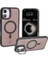 Bizon Case Eclipse Apple iPhone 16 Plus smoky with a black frame