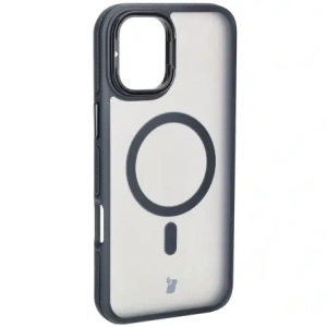 Kup Bizon Case Eclipse Apple iPhone 16 Plus fumuriu cu un cadru negru - BIZ6482 - {ean13} - Sklep Home Screen