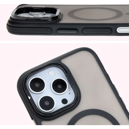 Buy Bizon Case Eclipse Apple iPhone 16 Pro smoky with a black frame - BIZ6483 - {ean13} - Home Screen Store Europe