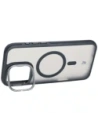 Kup Etui s podstavcem a magnetickým kroužkem Bizon Case Eclipse pro Apple iPhone 16 Pro Max kouřové s černým rámečkem - BIZ6484 - {ean13} - Sklep Home Screen