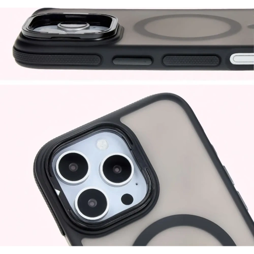 Buy Bizon Case Eclipse Apple iPhone 16 Pro Max smoky with a black frame - BIZ6484 - {ean13} - Home Screen Store Europe