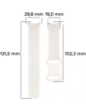 Kup Bizon Strap Watch Silikon Google Pixel Uhr 3 (45mm) Perle - BIZ6485 - {ean13} - Sklep Home Screen