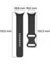 Kup Silikonový pásek Bizon Strap Watch Silicone do Google Pixel Watch 3 (45mm) černý - BIZ6486 - {ean13} - Sklep Home Screen