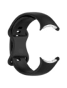 Kup Bizon Strap Uhr Silikon Google Pixel Uhr 3 (45mm) schwarz - BIZ6486 - {ean13} - Sklep Home Screen