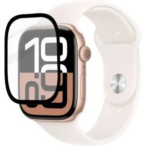 Kup Szkło hybrydowe Bizon Glass Watch Edge Hybrid do Apple Watch 10 42 mm czarne - BIZ6487 - {ean13} - Sklep Home Screen