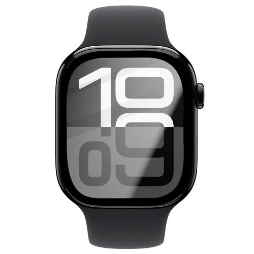 Kup Szkło hybrydowe Bizon Glass Watch Edge Hybrid do Apple Watch 10 46 mm czarne - BIZ6488 - {ean13} - Sklep Home Screen