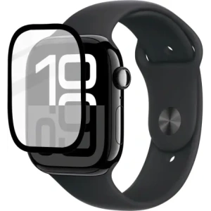 Kup Szkło hybrydowe Bizon Glass Watch Edge Hybrid do Apple Watch 10 46 mm czarne - BIZ6488 - {ean13} - Sklep Home Screen