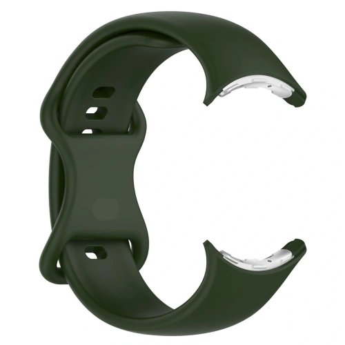 Kup Silikonový pásek Bizon Strap Watch Silicone pro Google Pixel Watch 3 (45mm) tmavě zelený - BIZ6490 - {ean13} - Sklep Home Screen
