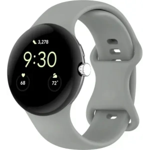 Kup Silikonowy pasek Bizon Strap Watch Silicone do Google Pixel Watch 3 (45mm) szary - BIZ6491 - {ean13} - Sklep Home Screen
