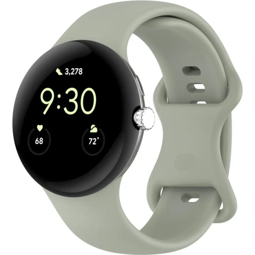 Kup Bizon Strap Watch Silicone Google Pixel Ceas 3 (45mm) khaki - BIZ6493 - {ean13} - Sklep Home Screen