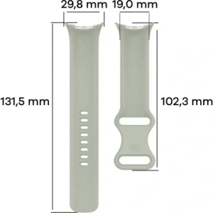 Kup Silikonowy pasek Bizon Strap Watch Silicone do Google Pixel Watch 3 (45mm) khaki - BIZ6493 - {ean13} - Sklep Home Screen