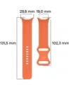 Kup Bizon Strap Watch Silicone Google Pixel Watch 3 (45mm) narancssárga - BIZ6494 - {ean13} - Sklep Home Screen