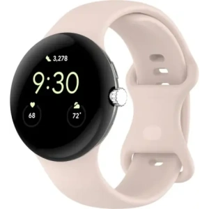 Kup Silikonowy pasek Bizon Strap Watch Silicone do Google Pixel Watch 3 (45mm) jasnoróżowy - BIZ6495 - {ean13} - Sklep Home Screen