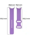 Kup Bizon Strap Óra Szilikon Google Pixel Óra 3 (45mm) lila - BIZ6497 - {ean13} - Sklep Home Screen