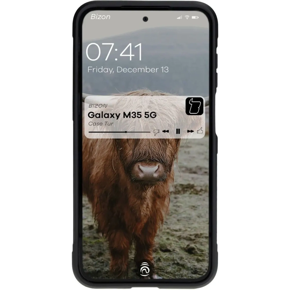Pancerne etui Bizon Case Tur do Samsung Galaxy M35 5G czarne