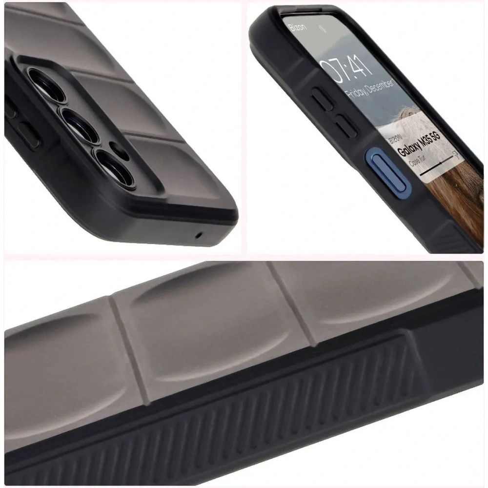 Pancerne etui Bizon Case Tur do Samsung Galaxy M35 5G czarne