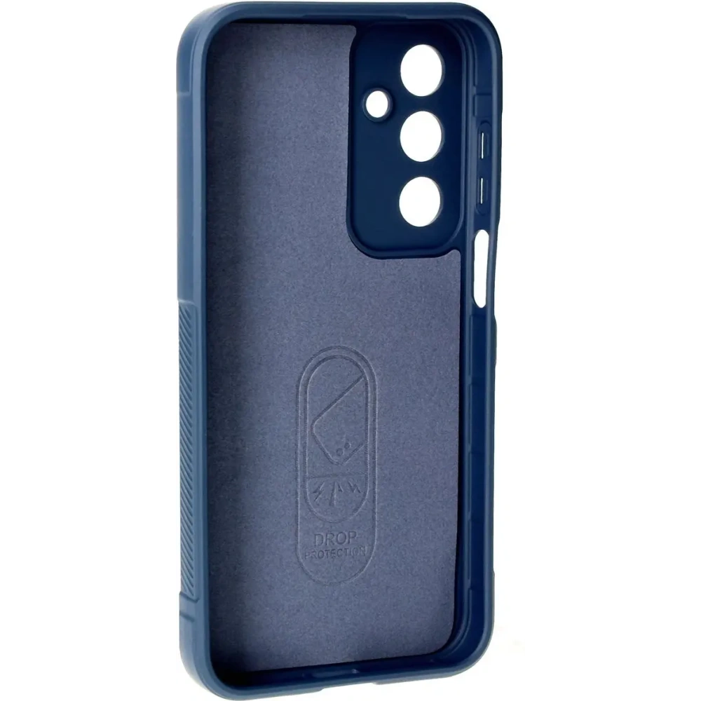 Pancerne etui Bizon Case Tur do Samsung Galaxy M35 5G granatowe