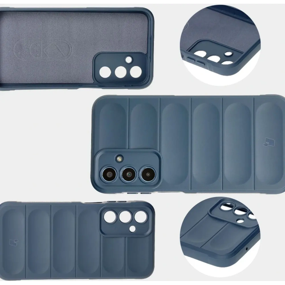 Pancerne etui Bizon Case Tur do Samsung Galaxy M35 5G granatowe