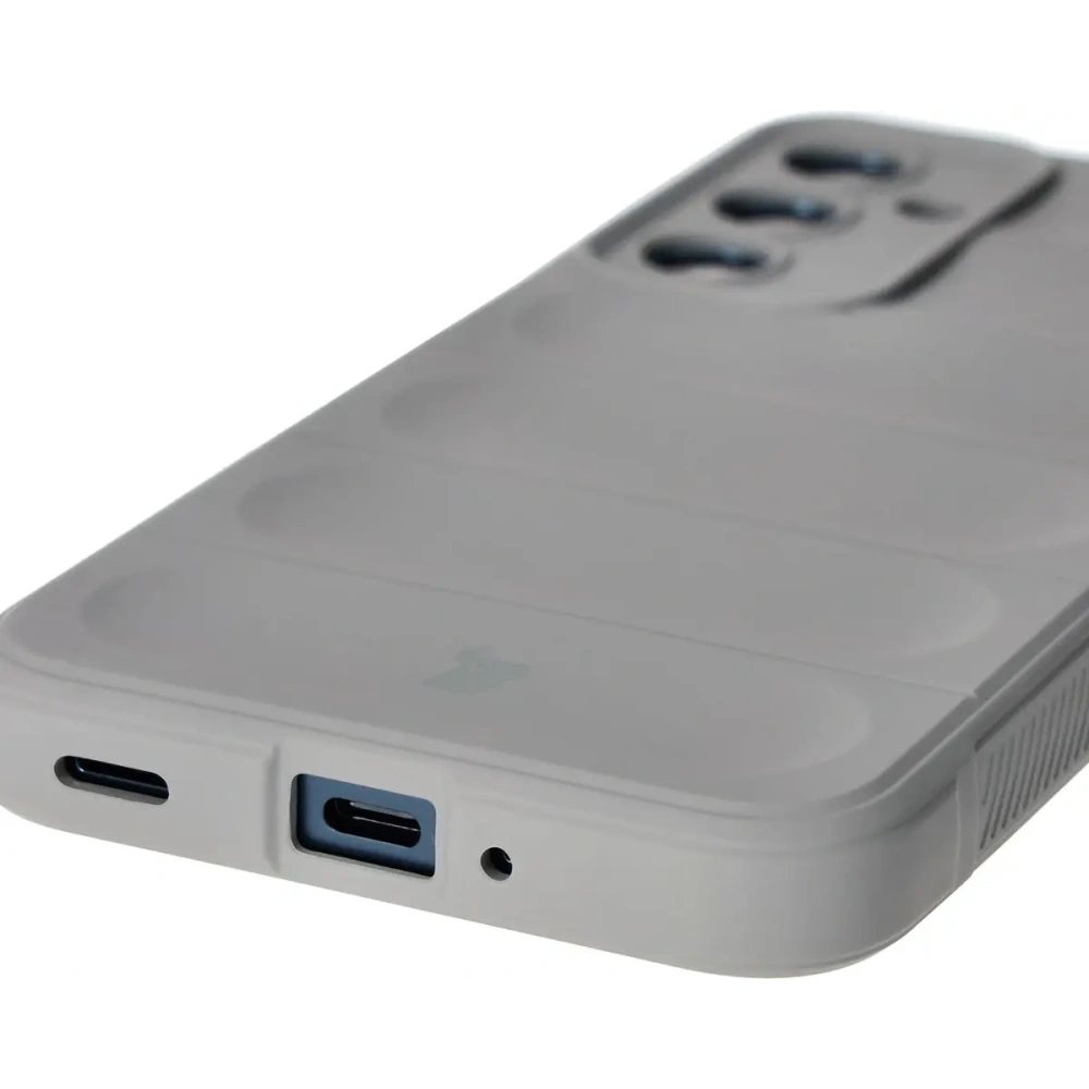 Pancerne etui Bizon Case Tur do Samsung Galaxy M35 5G jasnoszare