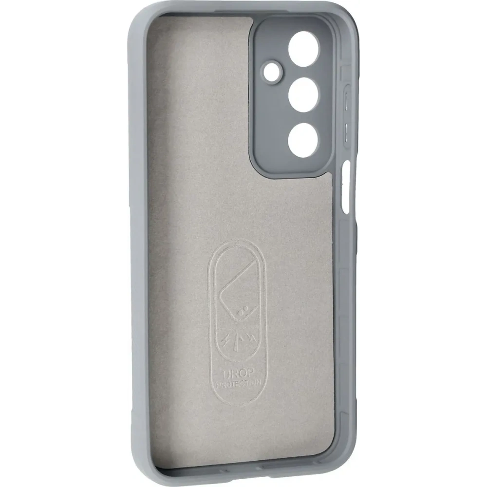 Pancerne etui Bizon Case Tur do Samsung Galaxy M35 5G jasnoszare