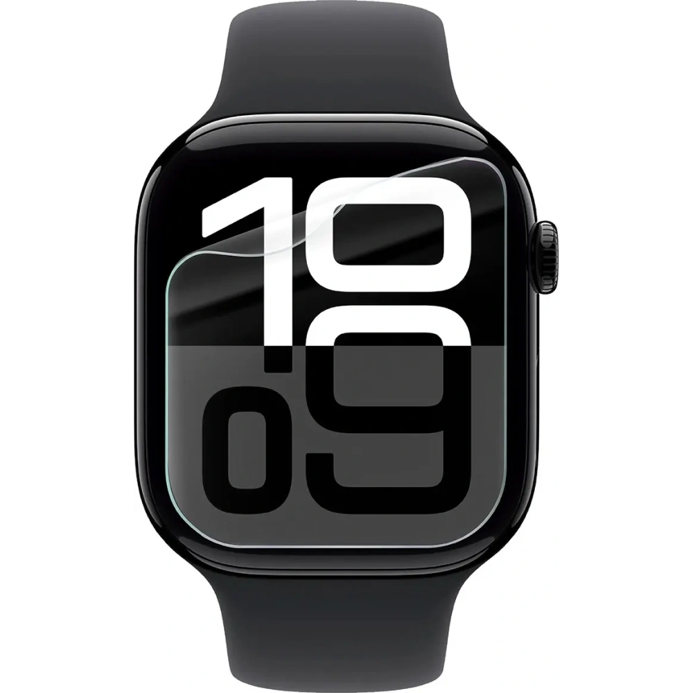 Folia hydrożelowa na ekran Bizon Glass Watch Hydrogel do Apple Watch 10 / 11 46mm [2 PACK]