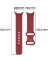 Kup Silikonowy pasek Bizon Strap Watch Silicone do Google Pixel Watch 3 (45mm) karminowy - BIZ6505 - {ean13} - Sklep Home Screen