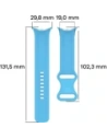 Kup Bizon Strap Watch Silicone Google Pixel Ceas 3 (45mm) albastru - BIZ6506 - {ean13} - Sklep Home Screen