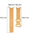 Kup Silikonový pásek Bizon Strap Watch Silicone do Google Pixel Watch 3 (45mm) žlutý - BIZ6509 - {ean13} - Sklep Home Screen