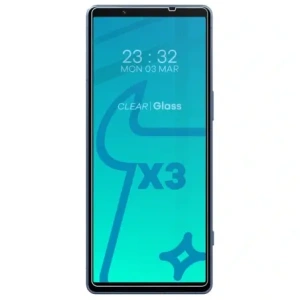 Kup Bizon Case Clear Pack tok + 2x edzett üveg + lencseüveg Sony Xperia 5 V-hez - BIZ6511 - {ean13} - Sklep Home Screen