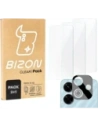 BIZON Clear 3x sticlă de ecran + sticlă de cameră Xiaomi Redmi 13 4G