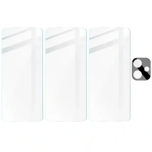 Kup BIZON Clear 3x sticlă de ecran + sticlă de cameră Xiaomi Redmi 13 4G - BIZ6512 - {ean13} - Sklep Home Screen