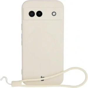 Bizon Caz Silicone Magnetic Sq Google Pixel 8a bej