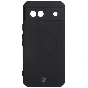 Kup Silikonové pouzdro s magnetickým kroužkem Bizon Case Silicone Magnetic Sq pro Google Pixel 8a černé - BIZ6514 - {ean13} - Sklep Home Screen