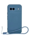 Kup Silikonové pouzdro s magnetickým kroužkem Bizon Case Silicone Magnetic Sq pro Google Pixel 8a modré - BIZ6515 - {ean13} - Sklep Home Screen