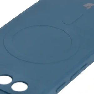 Kup Silikonové pouzdro s magnetickým kroužkem Bizon Case Silicone Magnetic Sq pro Google Pixel 8a modré - BIZ6515 - {ean13} - Sklep Home Screen