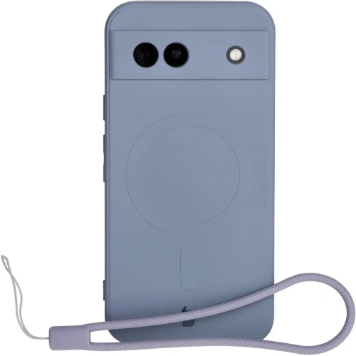 Kup Silikonové pouzdro s magnetickým kroužkem Bizon Case Silicone Magnetic Sq pro Google Pixel 8a šedé - BIZ6517 - {ean13} - Sklep Home Screen