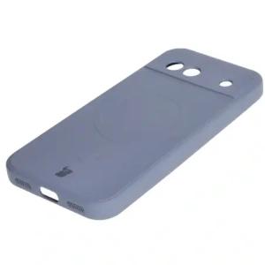 Kup Silikonové pouzdro s magnetickým kroužkem Bizon Case Silicone Magnetic Sq pro Google Pixel 8a šedé - BIZ6517 - {ean13} - Sklep Home Screen