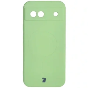 Kup Silikonové pouzdro s magnetickým kroužkem Bizon Case Silicone Magnetic Sq pro Google Pixel 8a jasně zelené - BIZ6518 - {ean13} - Sklep Home Screen