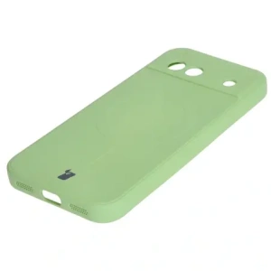 Kup Silikonové pouzdro s magnetickým kroužkem Bizon Case Silicone Magnetic Sq pro Google Pixel 8a jasně zelené - BIZ6518 - {ean13} - Sklep Home Screen