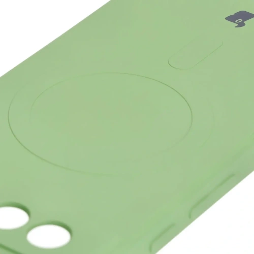 Kup Silikonové pouzdro s magnetickým kroužkem Bizon Case Silicone Magnetic Sq pro Google Pixel 8a jasně zelené - BIZ6518 - {ean13} - Sklep Home Screen